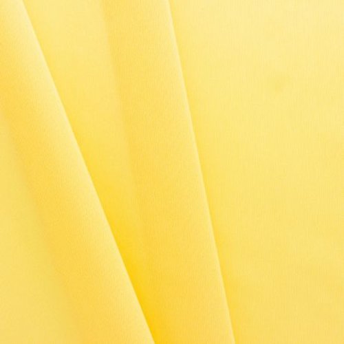 Tissu pul imperméable jaune - polyester recyclé - oeko-tex