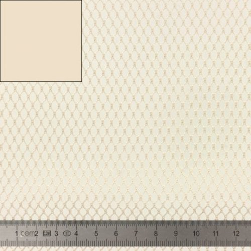 Tissu filet - mesh fabric naturel - 100% polyester