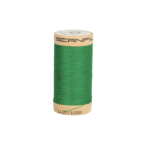 Fil coton bio 100m - scanfil - 4821 vert
