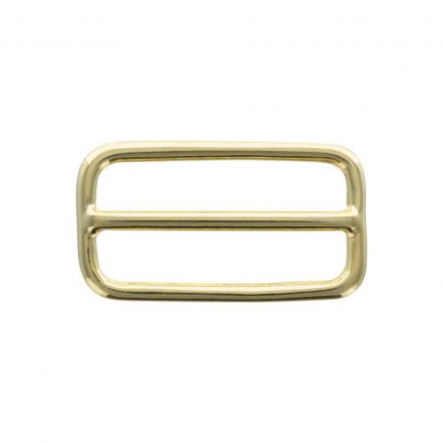 Boucle de serrage fixe 40x20mm - doré - à l'unité