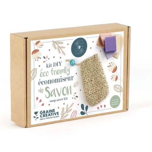 Kit crochet éco-friendly - économiseur de savon