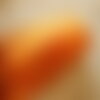 Rufflette ruban fronceur orange   pour rideaux. 100% polyester.