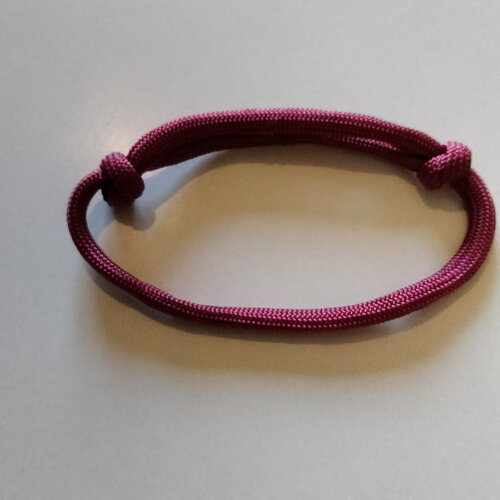 - bracelet amitié - nœud coulissant réglable - bracelet corde - imperméable - unisexe