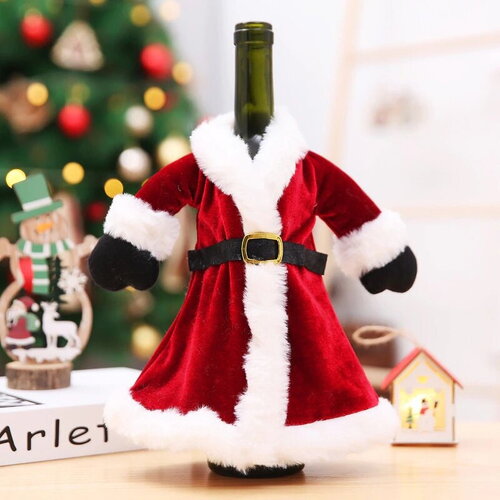 Couverture manteau de bouteille de vin  ou manteau pour poupée