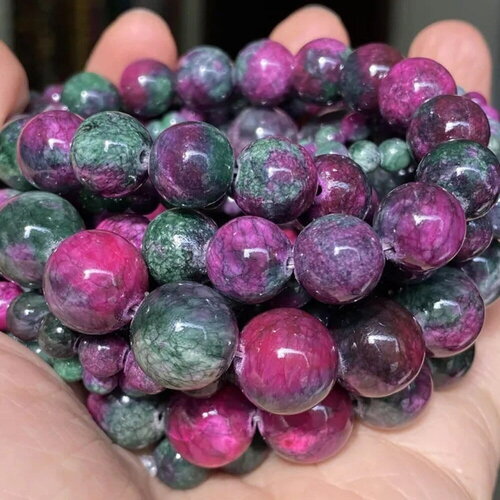 Perles de pierre naturelle de jade tourmarine 8mm