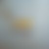 12mm,verre peint artiste francaise,jaune citron nacre blanc,cabochon rond fond plat,fourniture bricolage mercerie,boho bobo