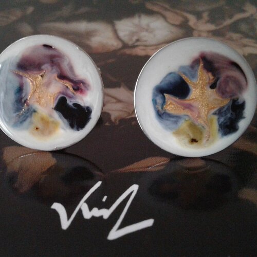 Peint artiste française,boutons manchette ronds 20mm,argente rhodie,accessoire costume ceremonie