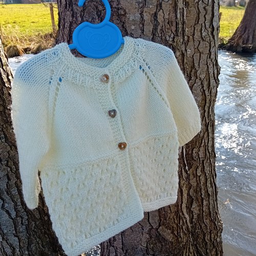 Gilet douceur de creme.