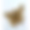Cabochon ange élément décoratif vintage doré art déco baroque pour création visage d'ange bijoux coller