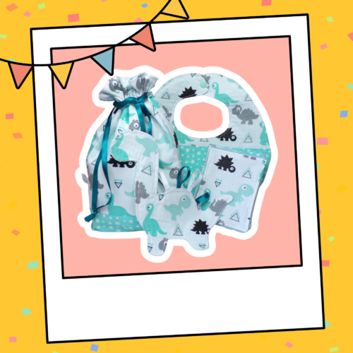 Ensemble bébé 9 pièces motifs dinosaures