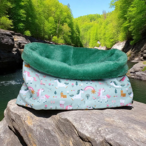 Snood - tour de cou enfant doublé douillette modèles aux choix