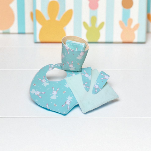 Ensemble pour bébé coton doublé d'éponge bambou