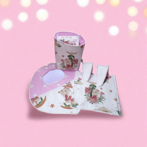 Ensemble pour bébé coton doublé d'éponge bambou