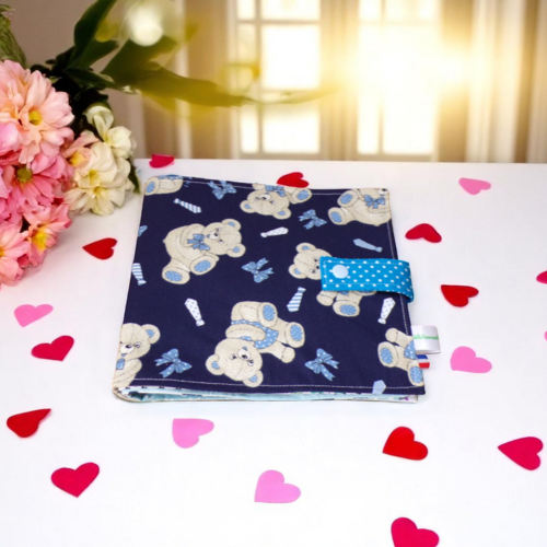 Livre bébé tissu 10 pages, quiet book, éveil bébé, livre silencieux