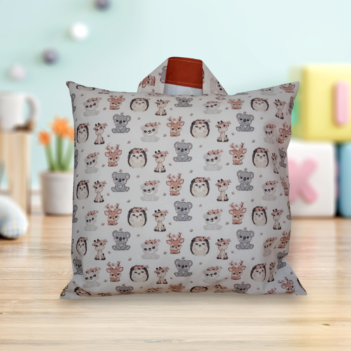 Housse, taie oreiller avec poignée ,sieste maternelle,  rentrée scolaire, modèles au choix.