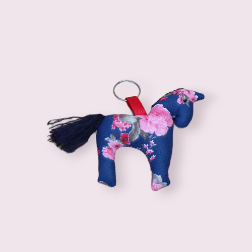 Porte clés en forme de cheval fait main