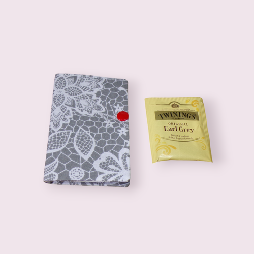 Portefeuille, porte sachets de thé, tisane, accessoire de sac à main modèle dentelles