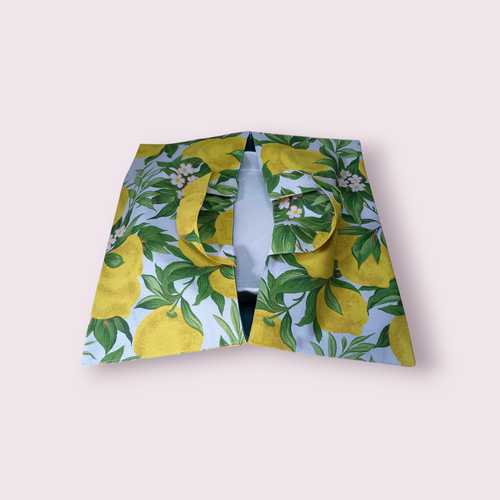 Porte-plat en tissu, sac à tarte, sac à plat grande capacité modèle citrons