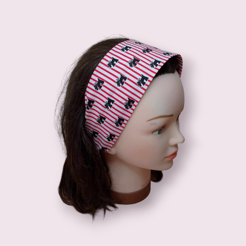 Bandeaux cheveux en coton extensible, modèle au choix