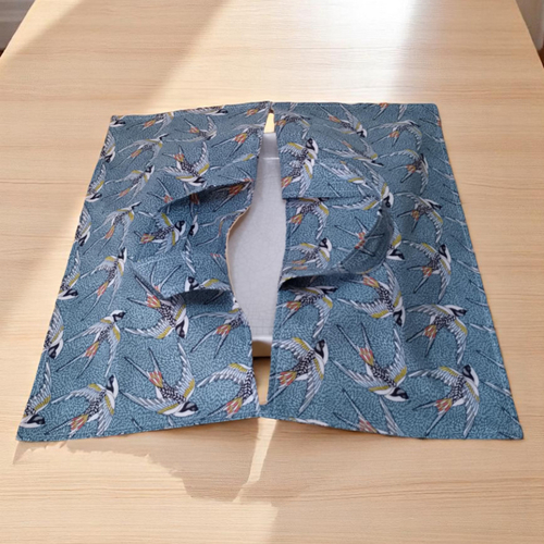 Porte-plat en tissu, sac à tarte, sac à plat grande capacité modèle hirondelles