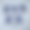 Lot de 5 débarbouillettes / grandes lingettes enfant coton et éponge modèle tigre