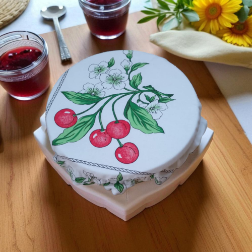 Charlotte alimentaire coton doublé pul certifié contact alimentaire taille m,