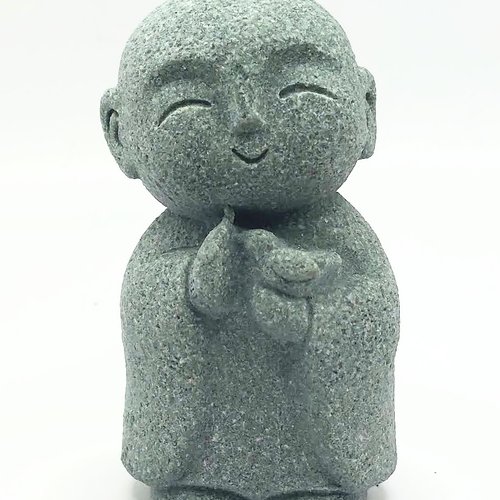 Statue jizo protecteur des enfants porte-bonheur japonais fait main