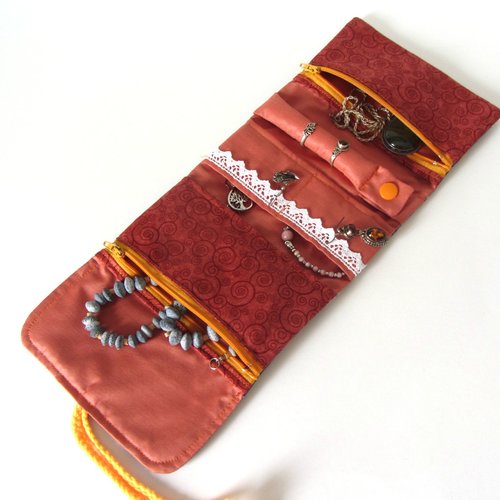 Pochette à bijoux papillons