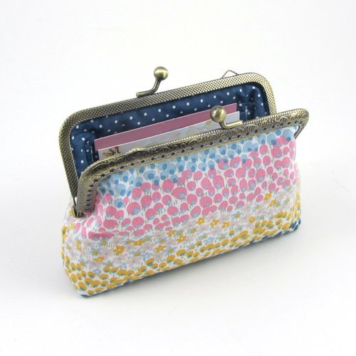 Porte monnaie et porte carte en liberty of london