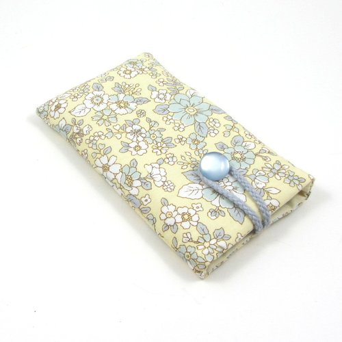 Etui portable en coton molletonné, housse de lunettes