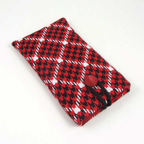 Etui i phone molletonné, housse de portable en coton