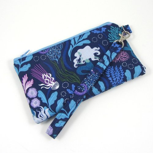 Etui telephone en tissu créatures marine