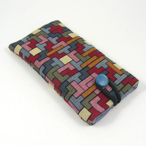 Etui i phone en tissu d'ameublement