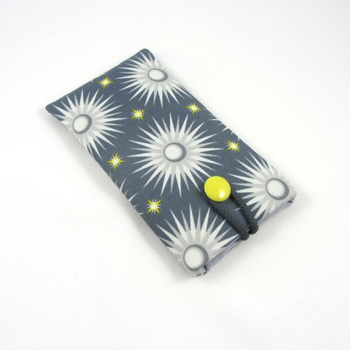 Etui i phone rembourré en coton planéte soleil