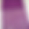 1 mètres coupon dentelles de  calais  veritable  chantilly blanche dentelles anciennes mauve violet