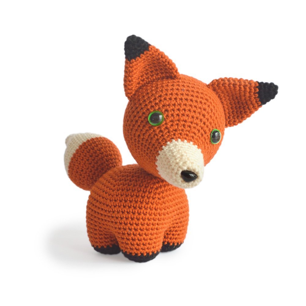 Renard amigurumi crochet tuto patron pdf tuto français Un grand marché