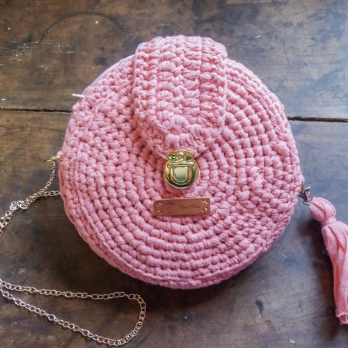 sac macaron crochet