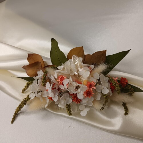 Peigne floral " cascades des collines ".