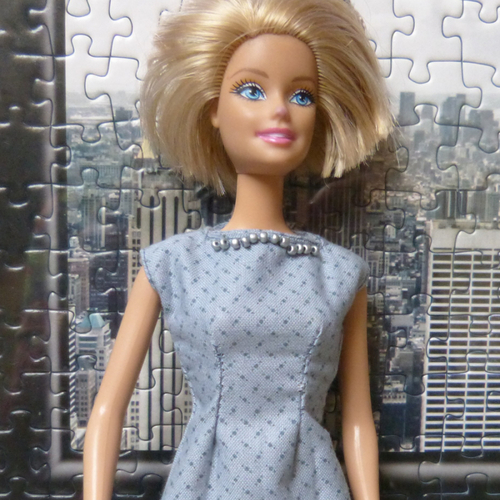 Vêtement pour poupée barbie - robe