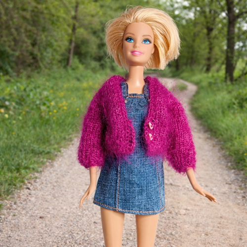 Vêtement pour poupée barbie - ensemble robe