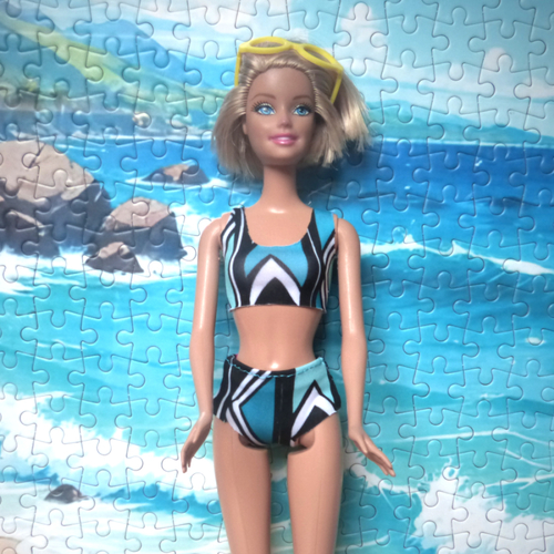 Vêtement pour poupée barbie - maillot de bain