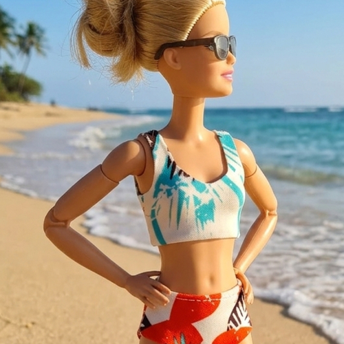 Vêtement pour poupée barbie - maillot de bain