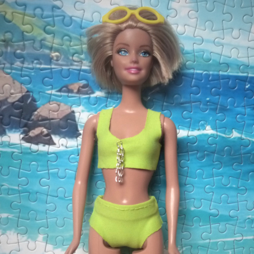 Vêtement pour poupée barbie - maillot de bain