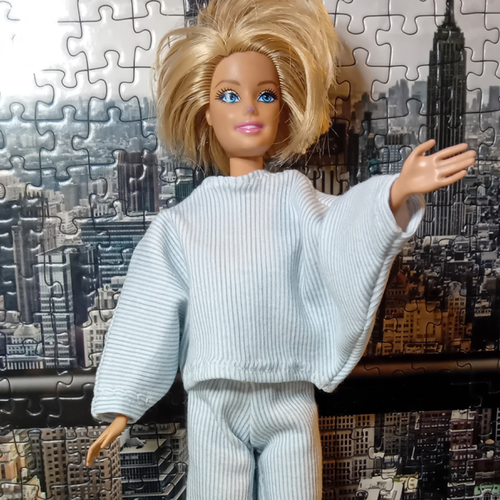 Vêtement pour poupée barbie - pyjama