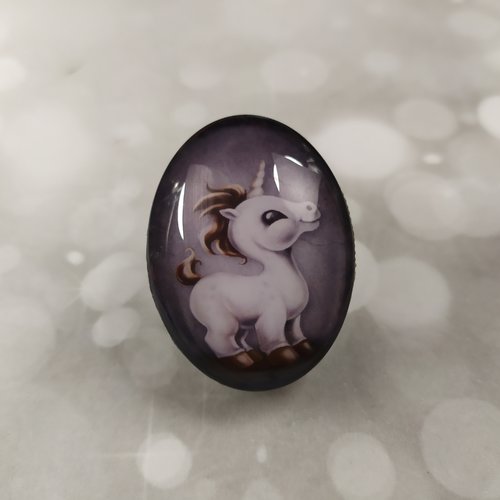 Bague bébé licorne kawaii