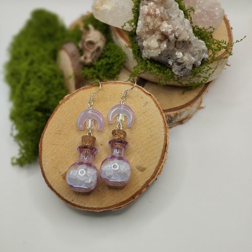 Boucles d’oreilles « élixir d’oniria »