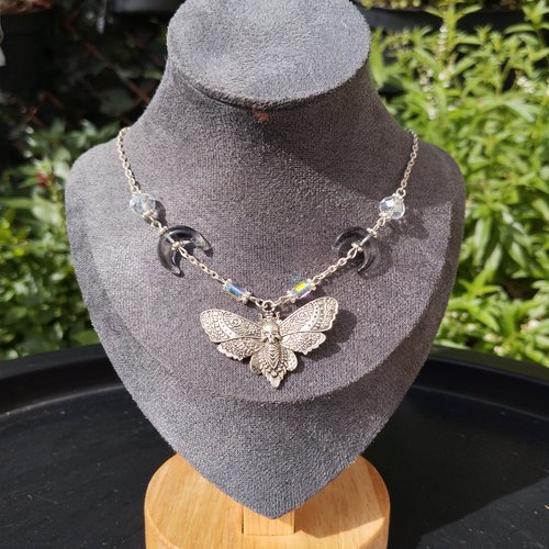 Collier « noctua rex »