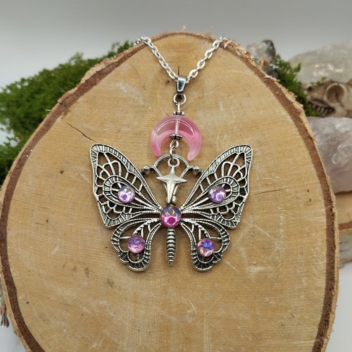 Collier « papillune éclosion »