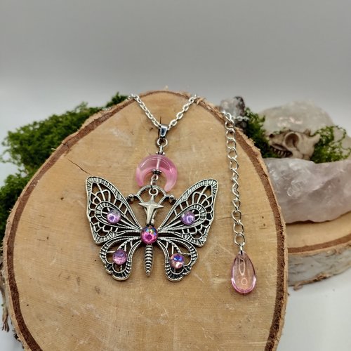 Collier « papillune éclosion »