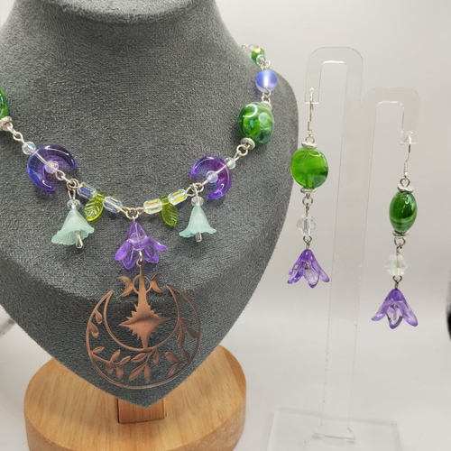 Parure "lune de kilima" – inspiration palia